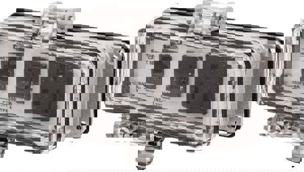 1 Port, 1 Power Receptacle, Ethernet, Clear Data Port Receptacle